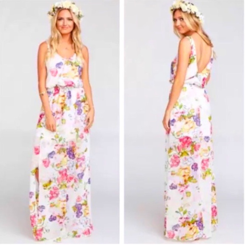Show Me Your MuMu Kendall Maxi Dress Best Friend Floral